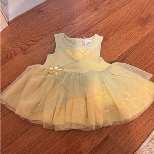 Disney Tinkerbell Yellow and Green Tulle Dress